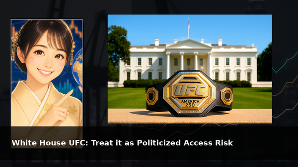 White House UFC: Treat it as Politicized Access Risk