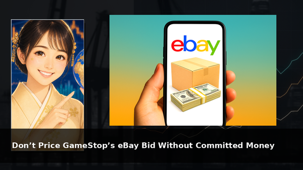 Don’t Price GameStop’s eBay Bid Without Committed Money