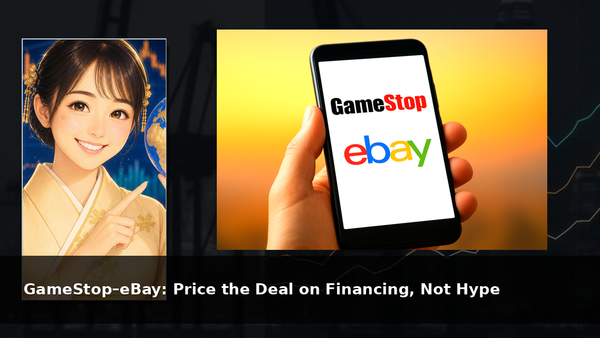 GameStop–eBay: Price the Deal on Financing, Not Hype
