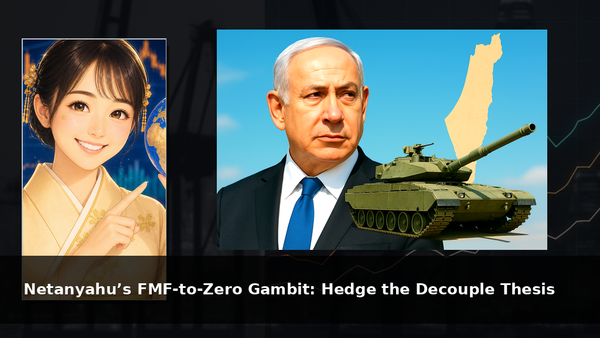 Netanyahu’s FMF-to-Zero Gambit: Hedge the Decouple Thesis