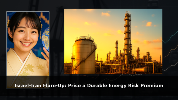 Israel–Iran Flare‑Up: Price a Durable Energy Risk Premium