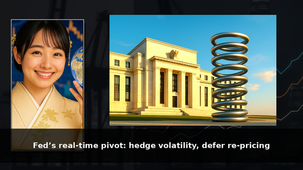 Fed’s real-time pivot: hedge volatility, defer re-pricing