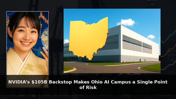 NVIDIA’s $105B Backstop Makes Ohio AI Campus a Single Point of Risk