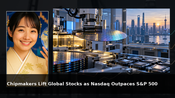 Chipmakers Lift Global Stocks as Nasdaq Outpaces S&P 500