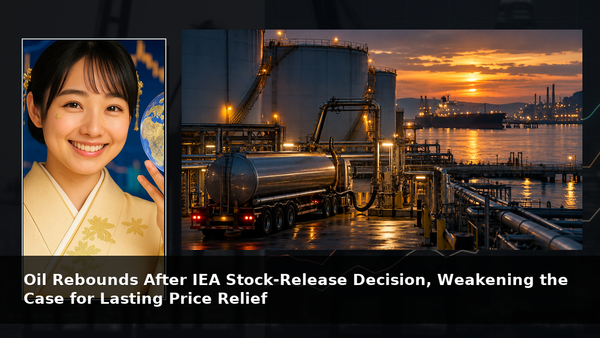 Oil Rebounds After IEA Stock-Release Decision, Weakening the Case for Lasting Price Relief