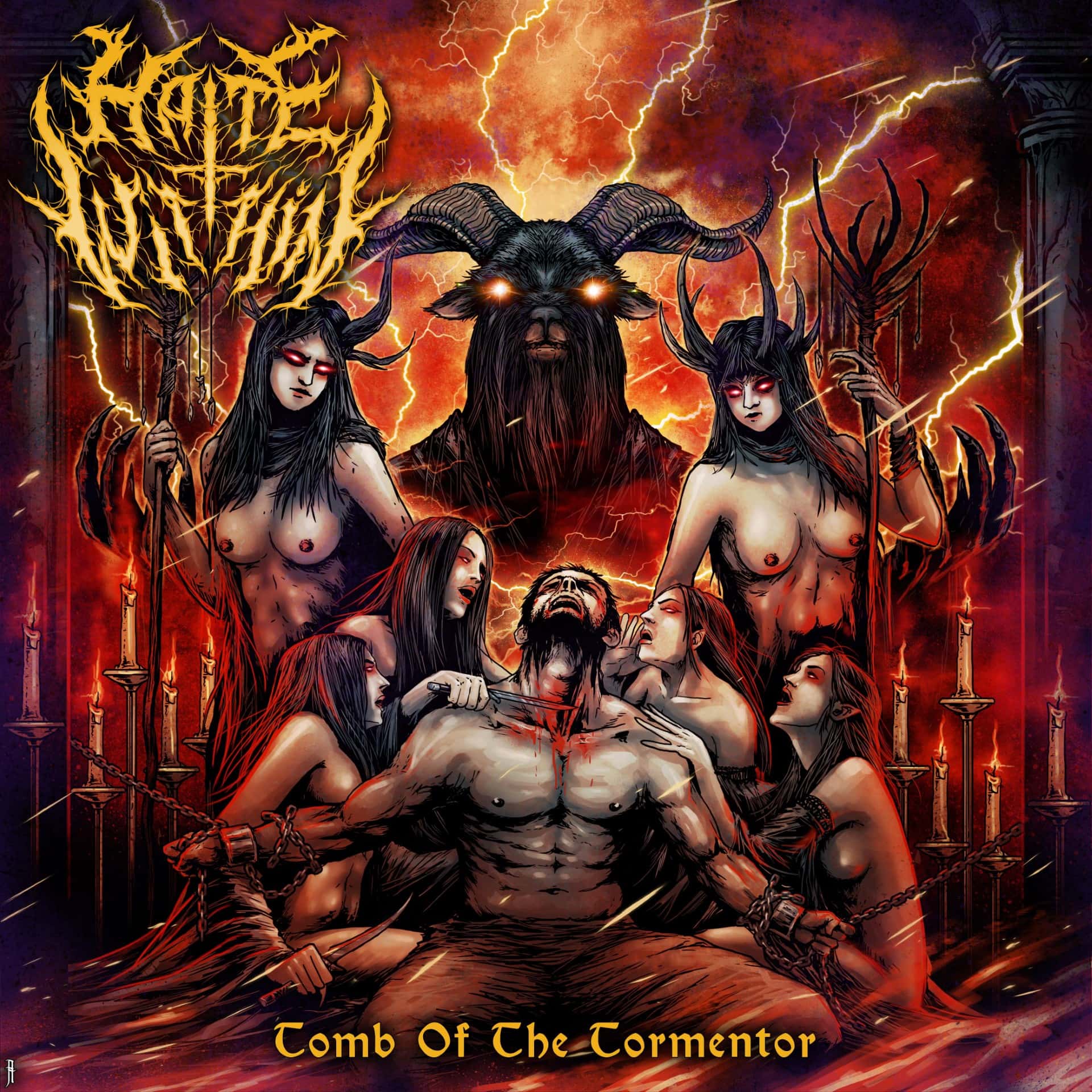 Hate Within - Tomb Of The Torment (Album Cover) | The Metalverse.net