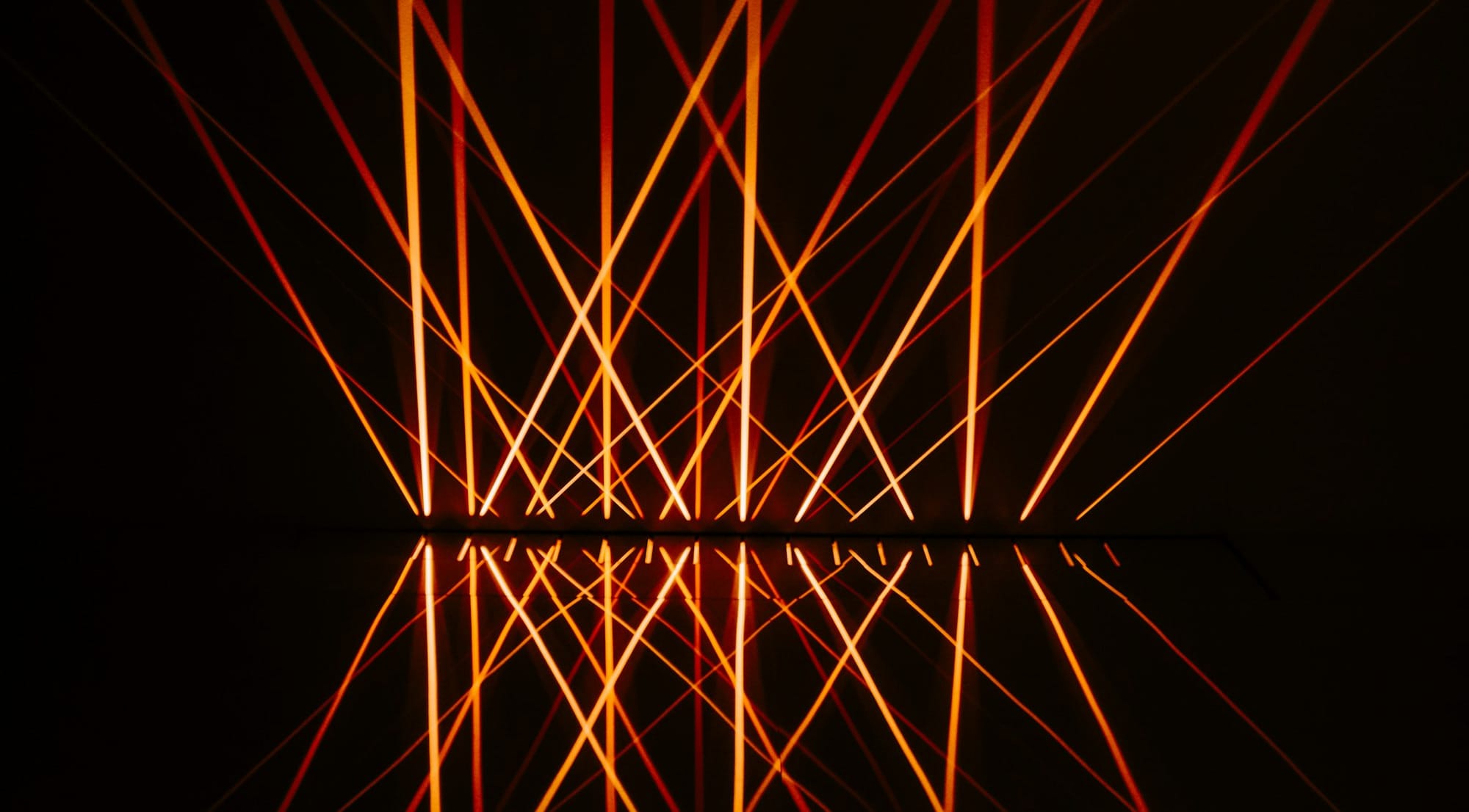 orange strobe lights