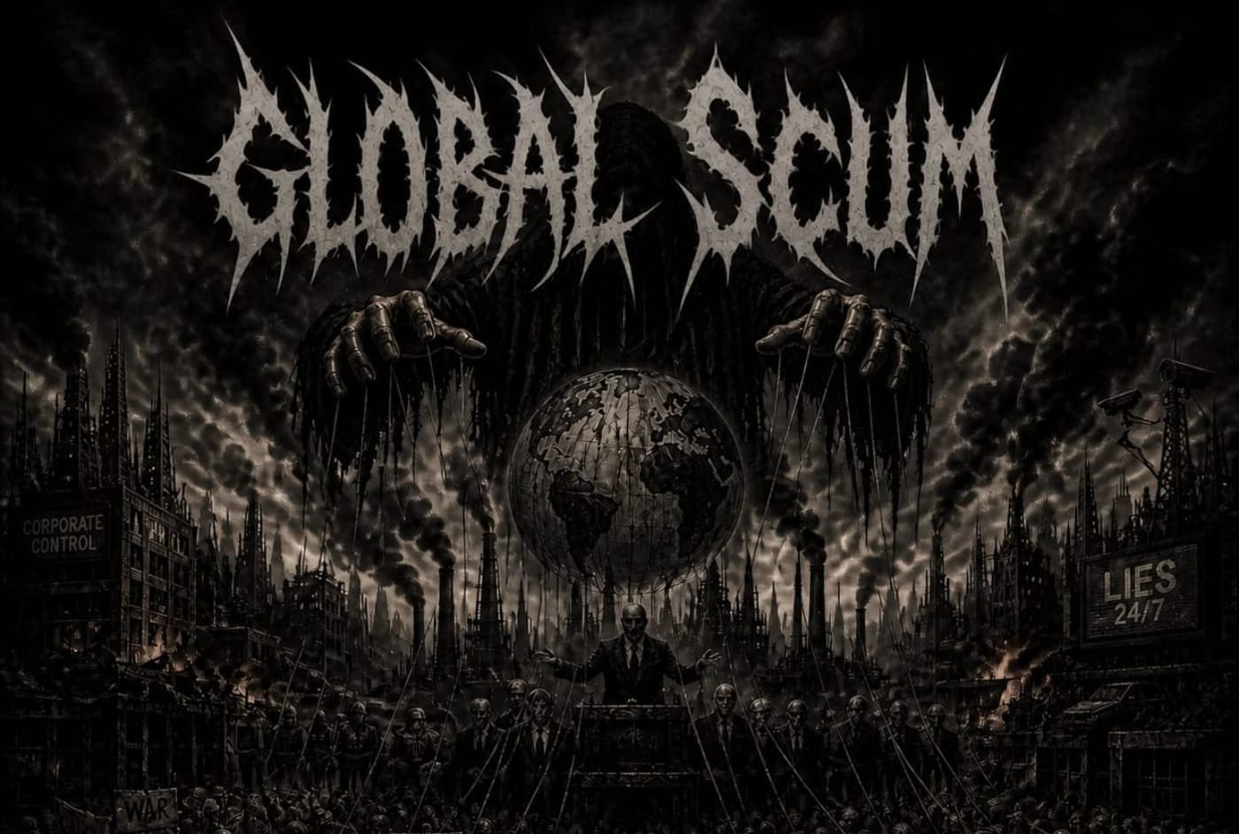 Global Scum release new single "In Fear I Die"