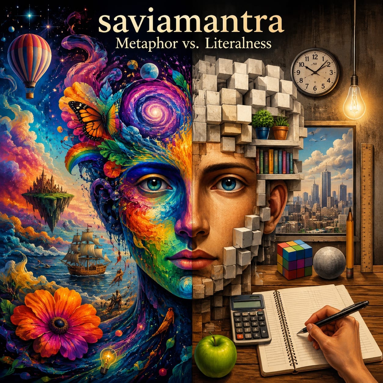 Saviamantra release 32nd album "Metaphot Vs. Literalness"