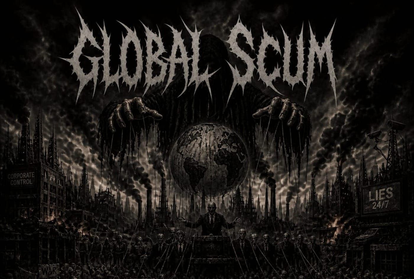 Global Scum release new single "In Fear I Die"
