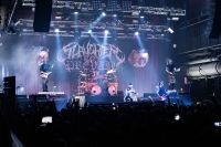 Slaughter to Prevail performing on stage at the Brooklyn Bowl