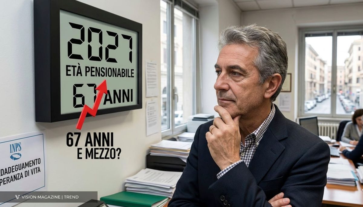 Pensione: dal 2027 sarà più lontana | Vision Magazine