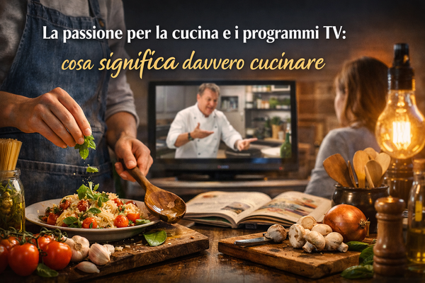 La passione per la cucina e i programmi tv: cosa significa davvero cucinare