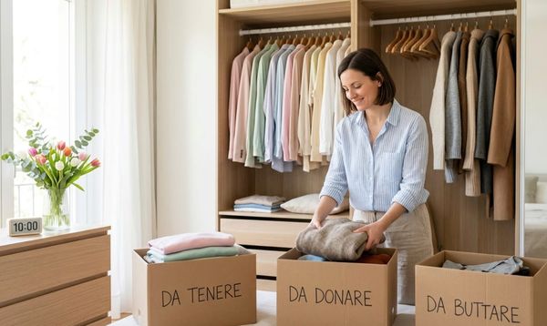 Decluttering armadio: 5 regole per il cambio stagione | Vision Magazine