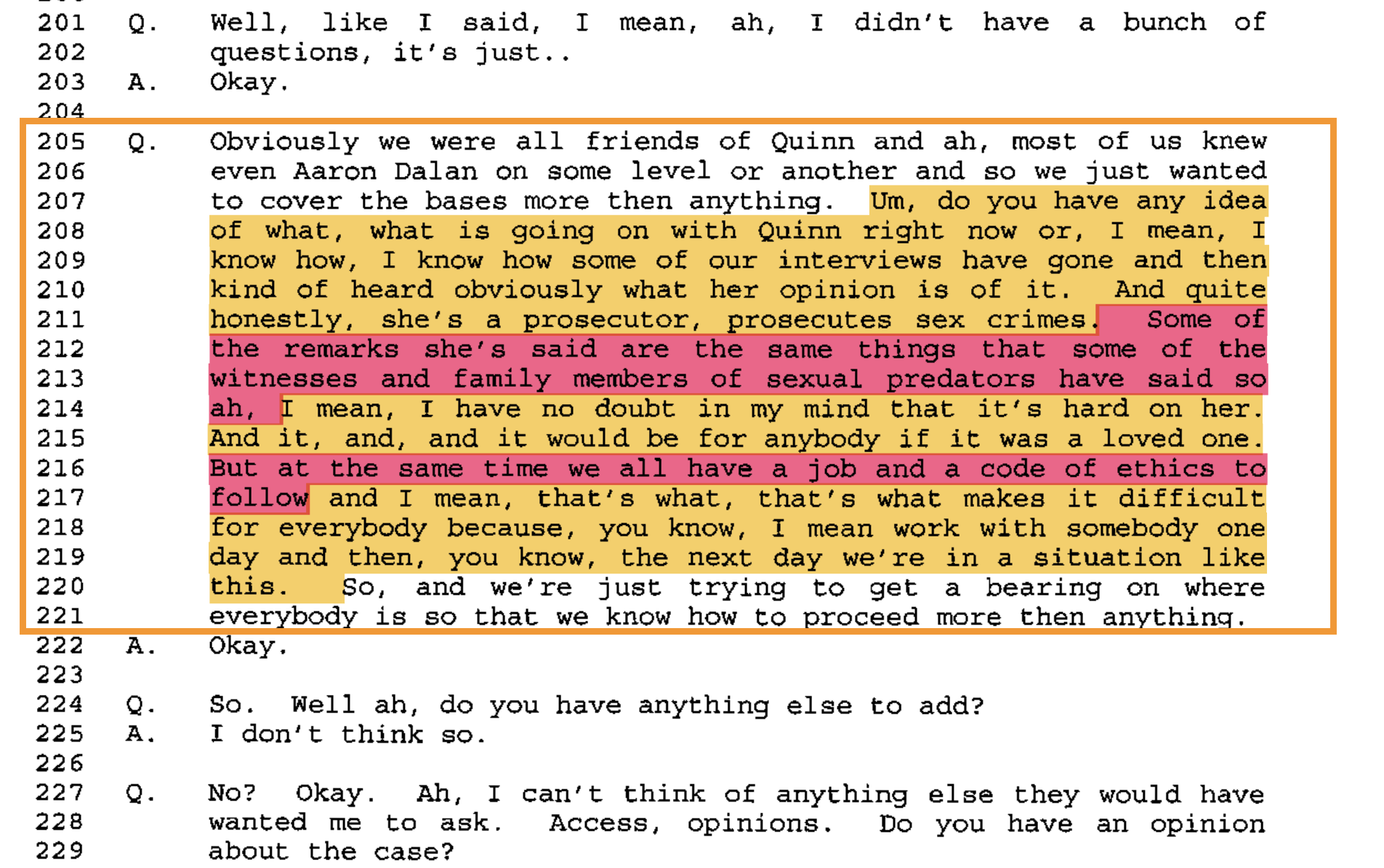 Yakima Police Excerpt Pull Quote from Chad Janis