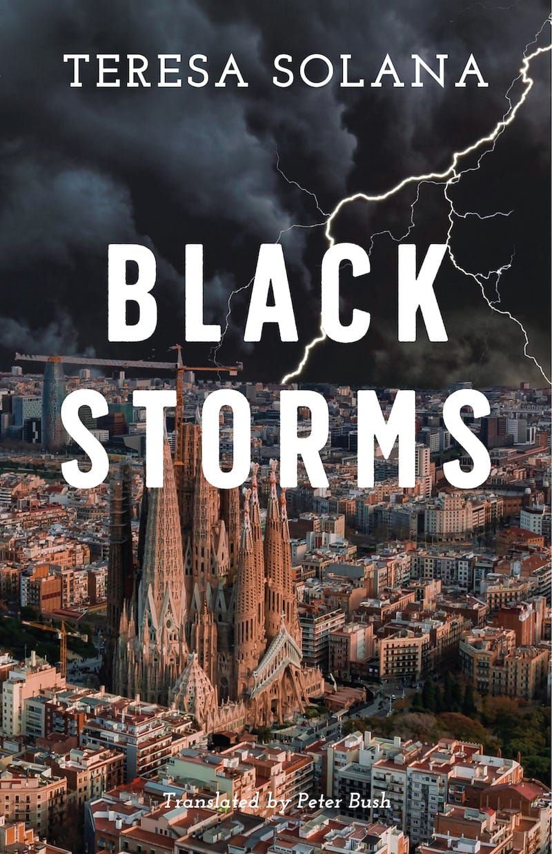 Book cover of Black Storms by Teresa Solana
