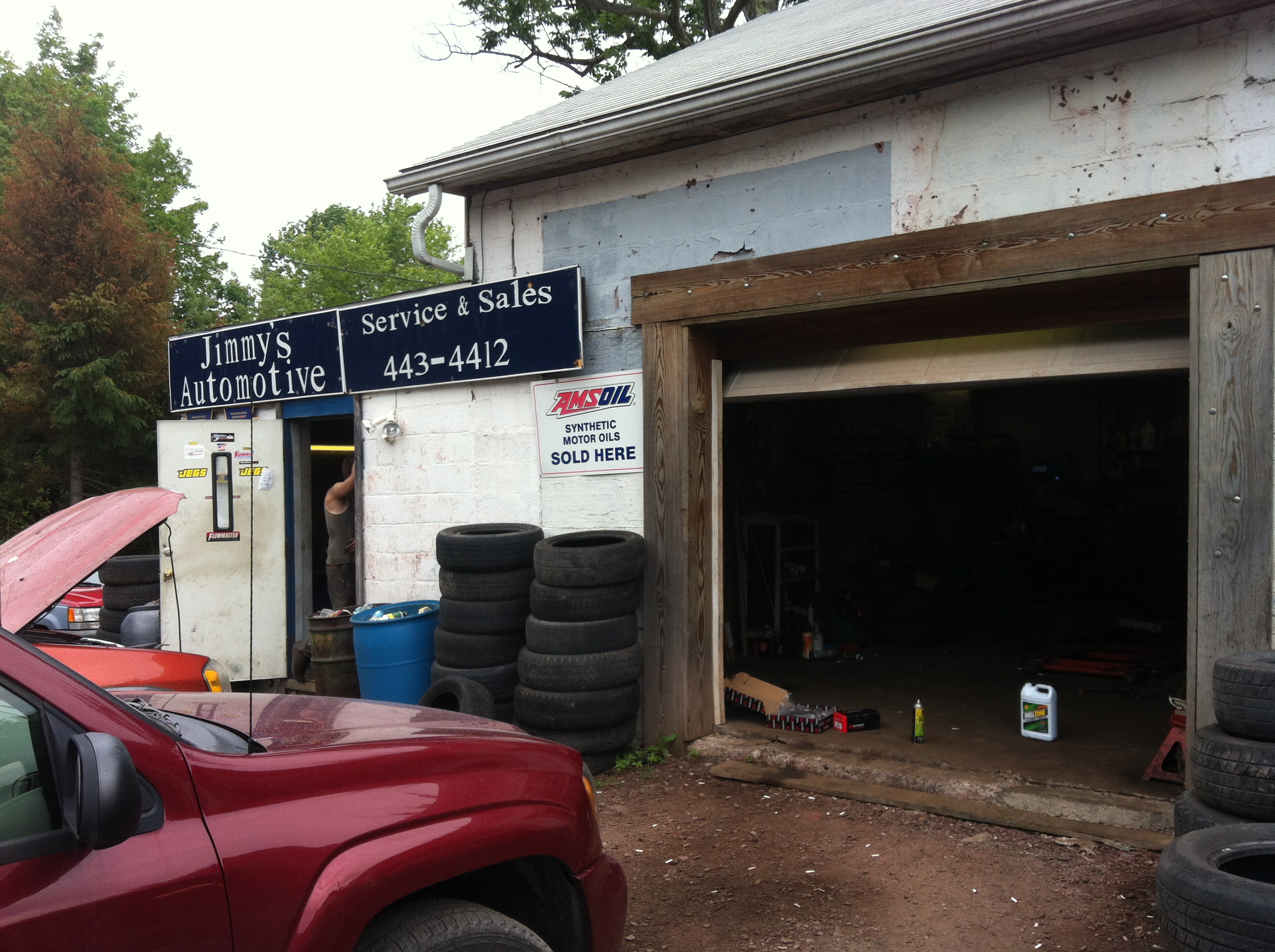 Our savior: Jimmy's Automotive, White Haven, PA