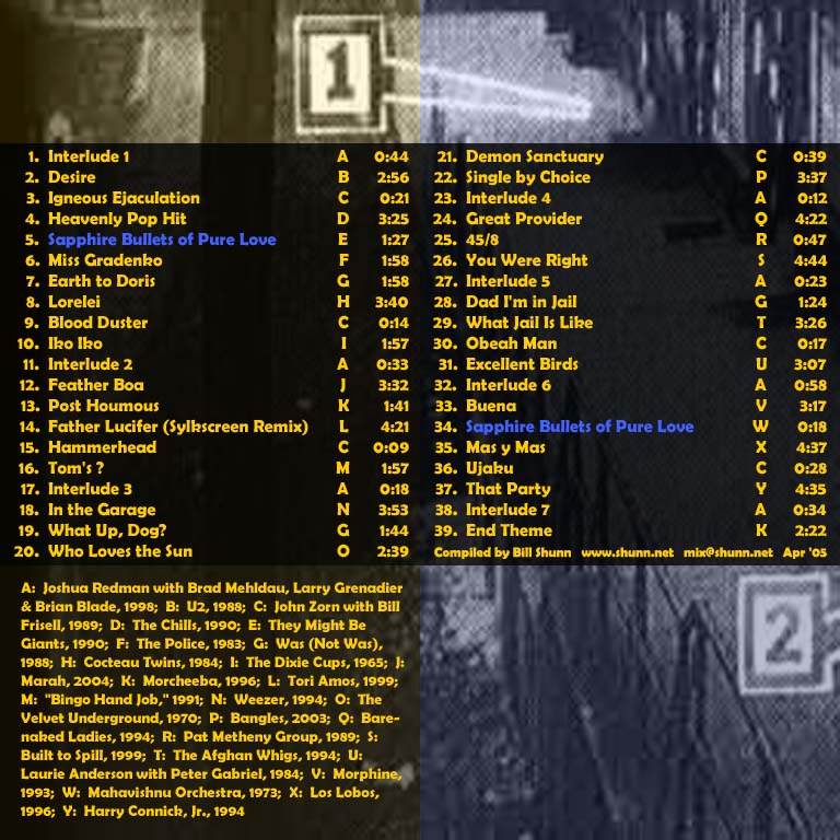 Untrammeled Adoration Considered as 39 Projectiles of Transparent Blue Corundum: A Rock Opera