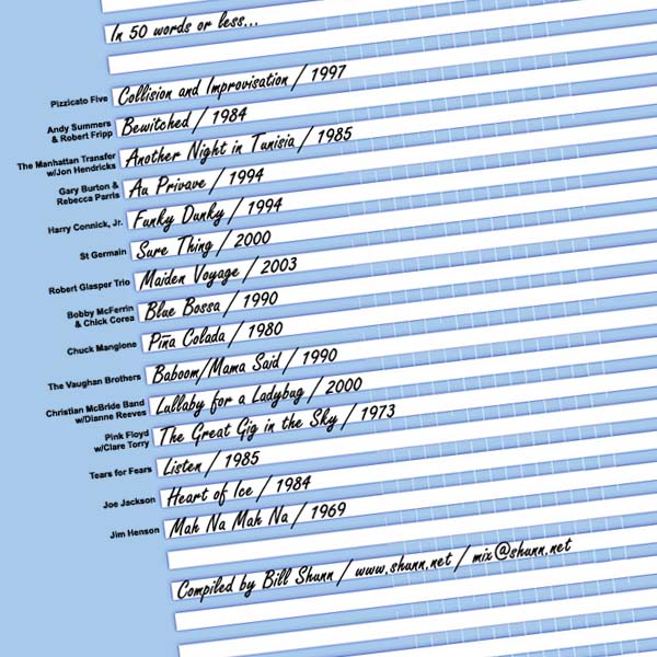 In 50 Words or Less...