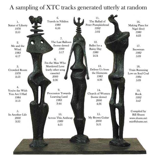 Fumbling Towards XTC