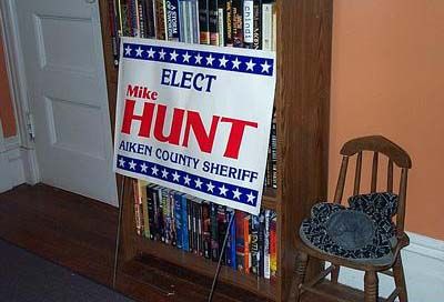Elect MIKE HUNT Aiken County Sheriff