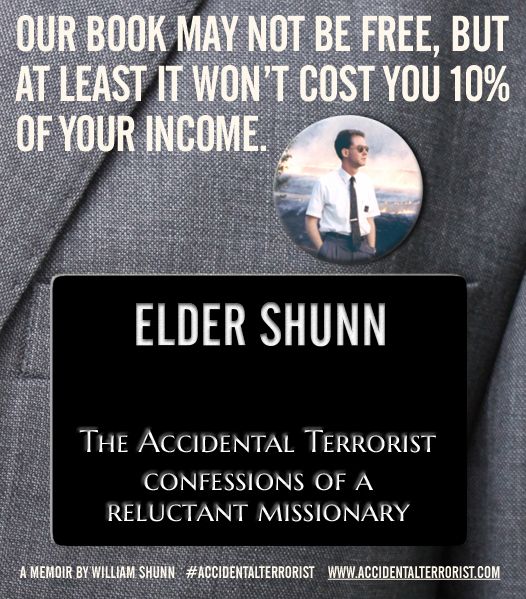 The Accidental Terrorist: Our book may not be free, but at least it won't cost you 10% of your income.