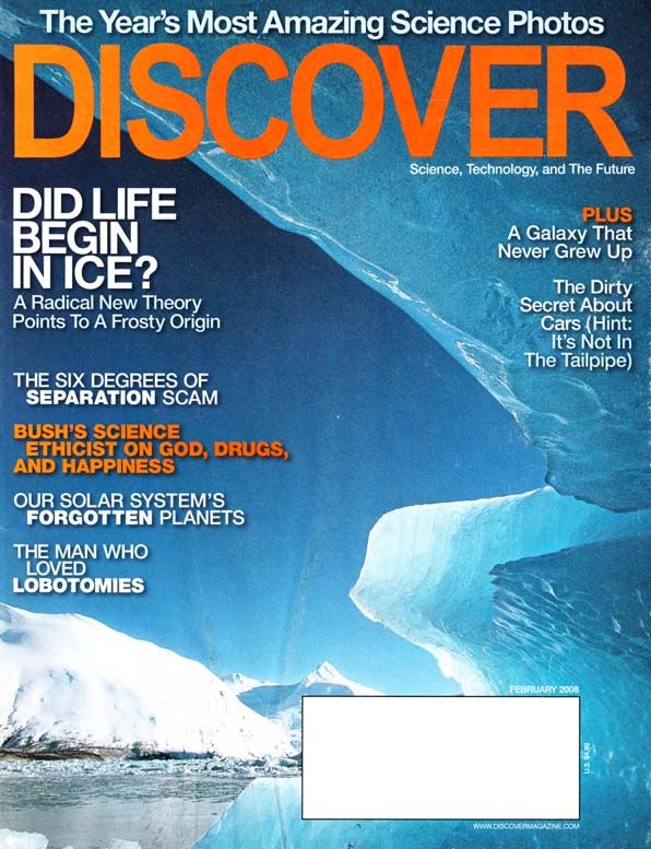 Discover Magazine, February 2008