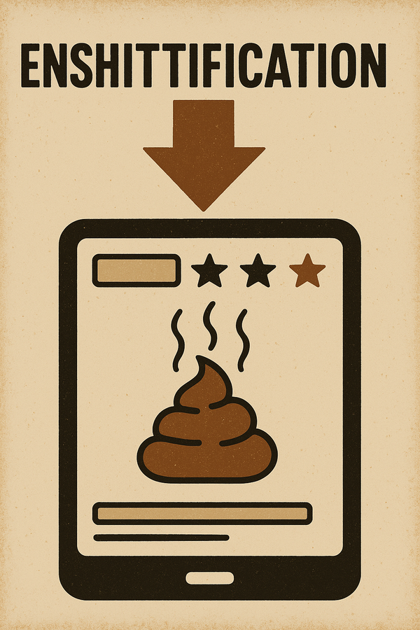 Enshittification. What it is and what one may do about it.