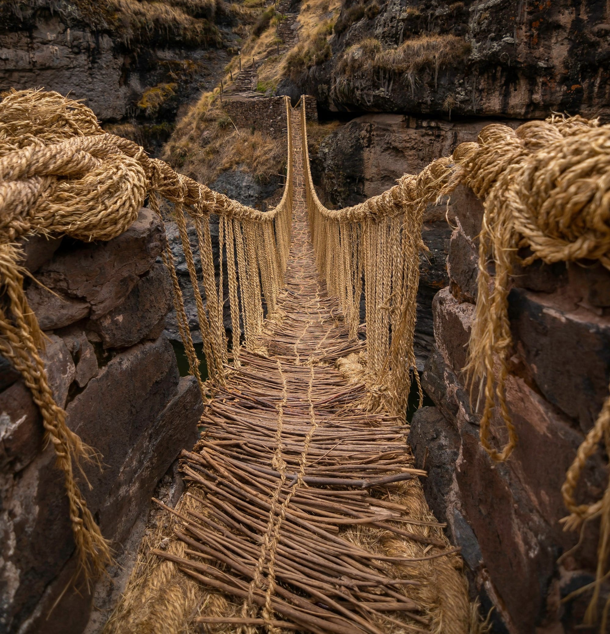 a large rock formation