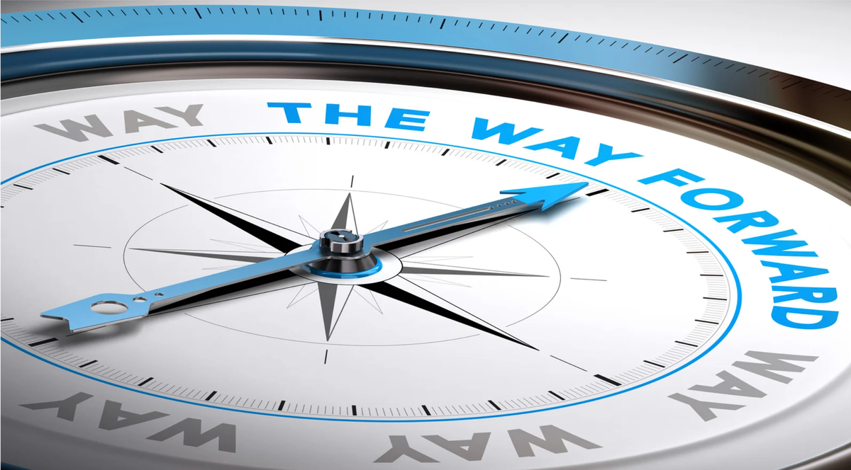 The Way Forward: You Won't Hear Much from Me