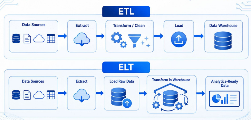 ETL vs ELT