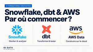 Image : Formations Snowflake, dbt et AWS, par où commencer
