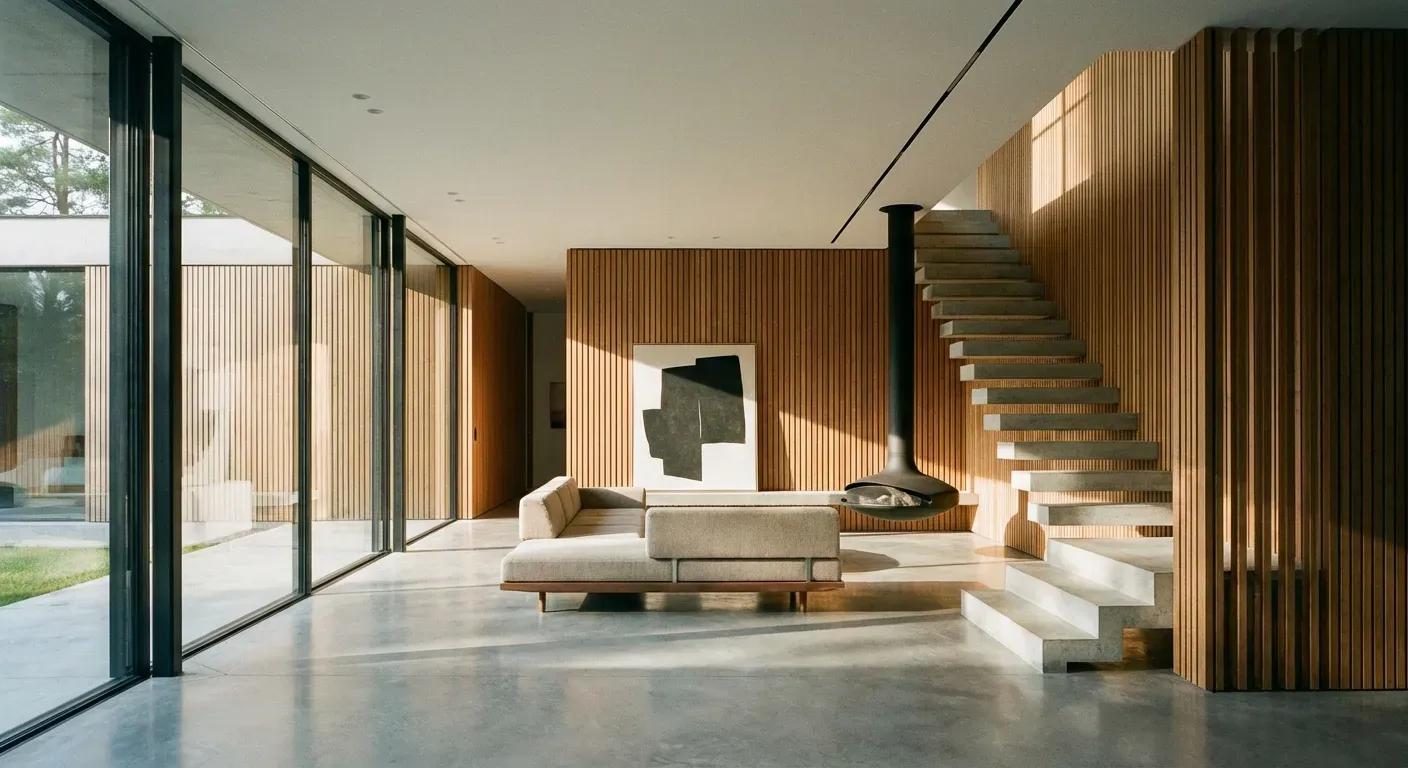 Architectural visualization - Cores Tendência 2026: Paleta Perfeita para Projetos de Arquitetura