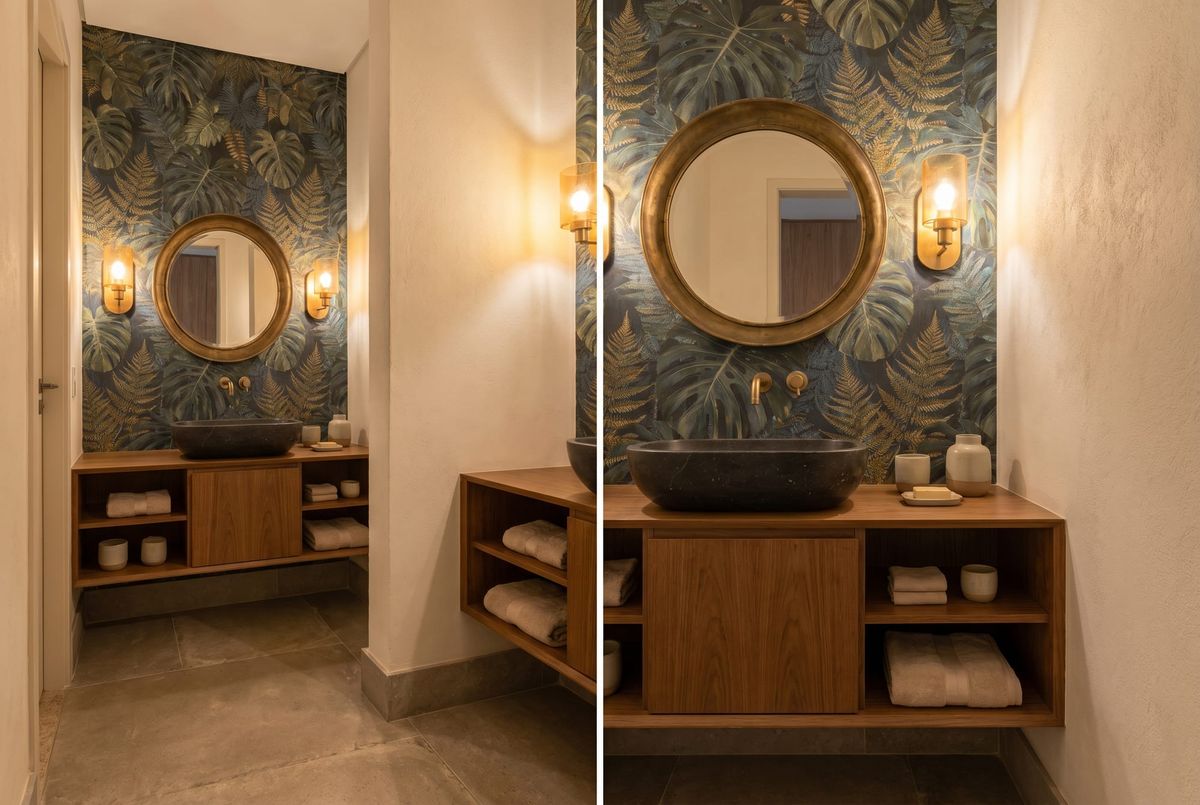 Papel de Parede Banheiro 2026