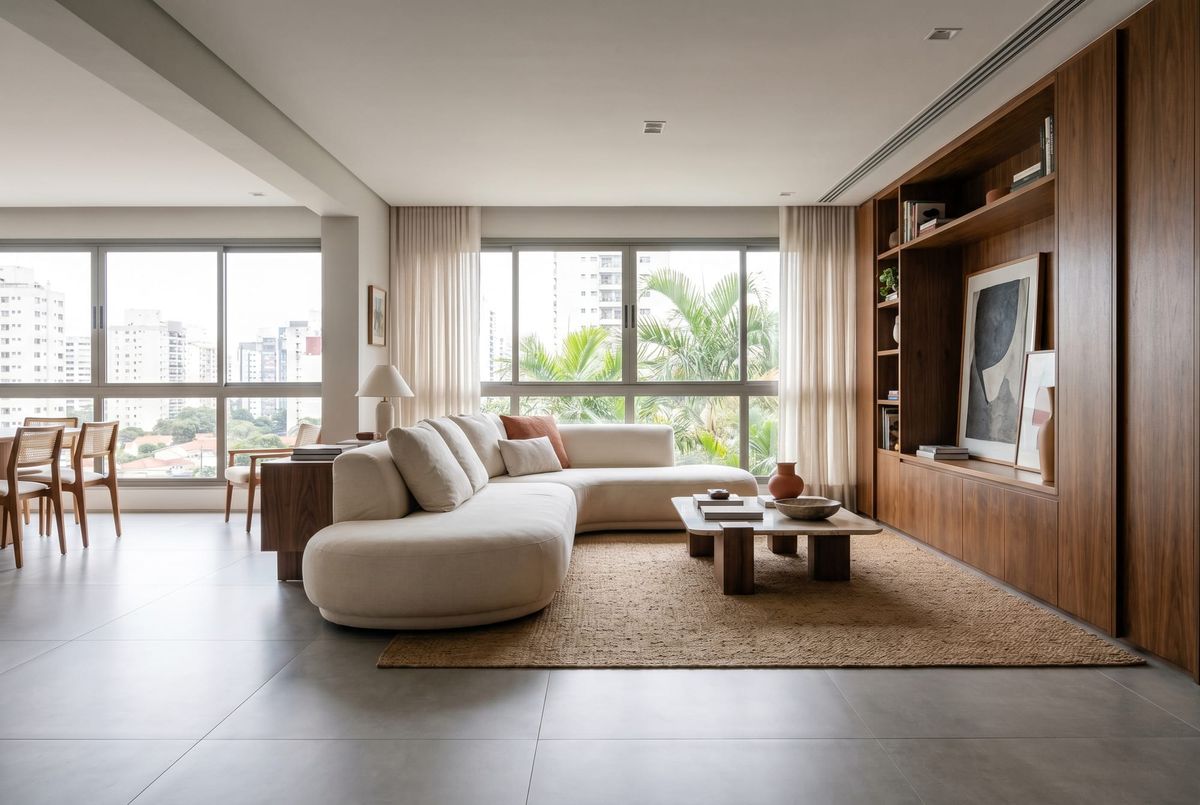 Porcelanato Cinza Acetinado 2026