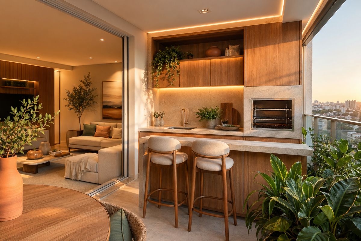 Como Fazer Área Gourmet em Apartamento?