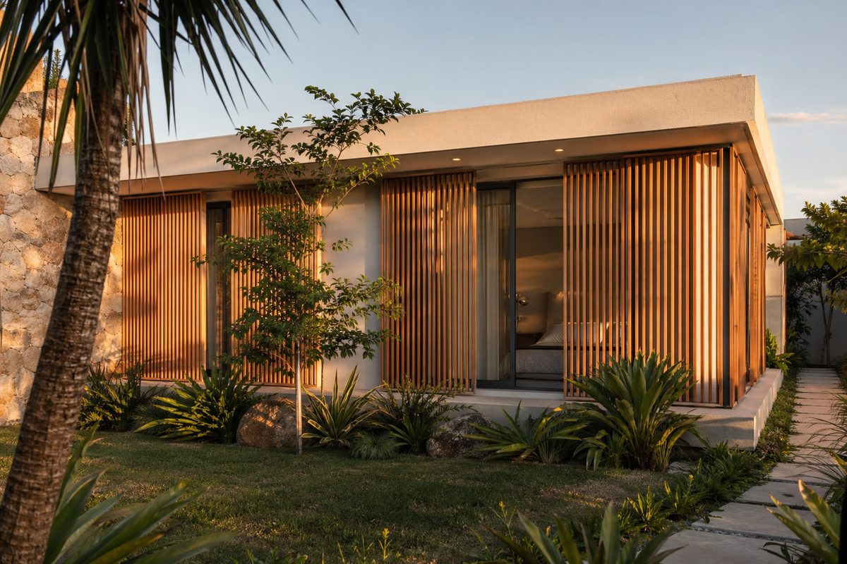 Qual Melhor Fachada para Quartos?