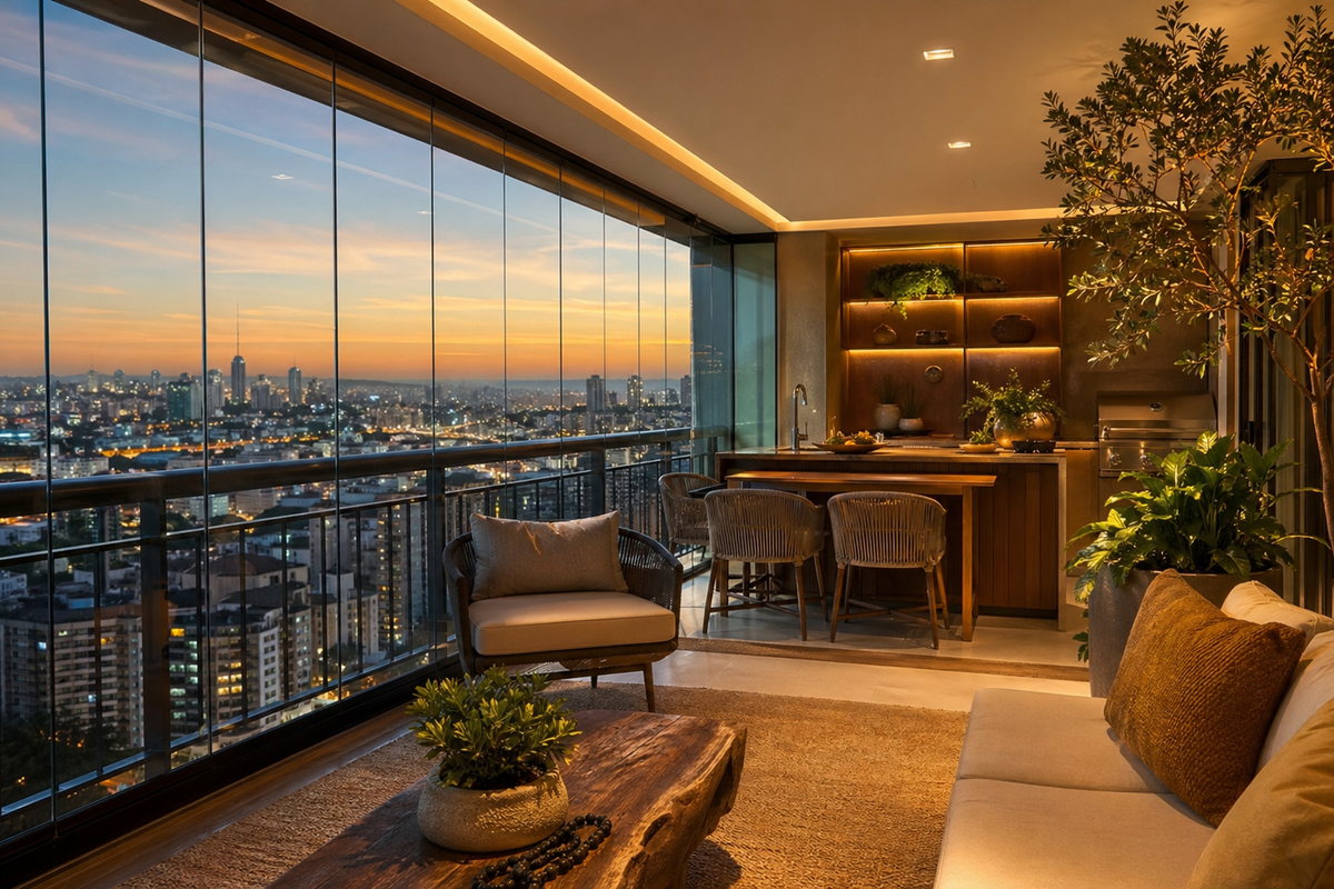 Sacada Fechada Com Vidro: Guia de Escolha e Aplicação 2026