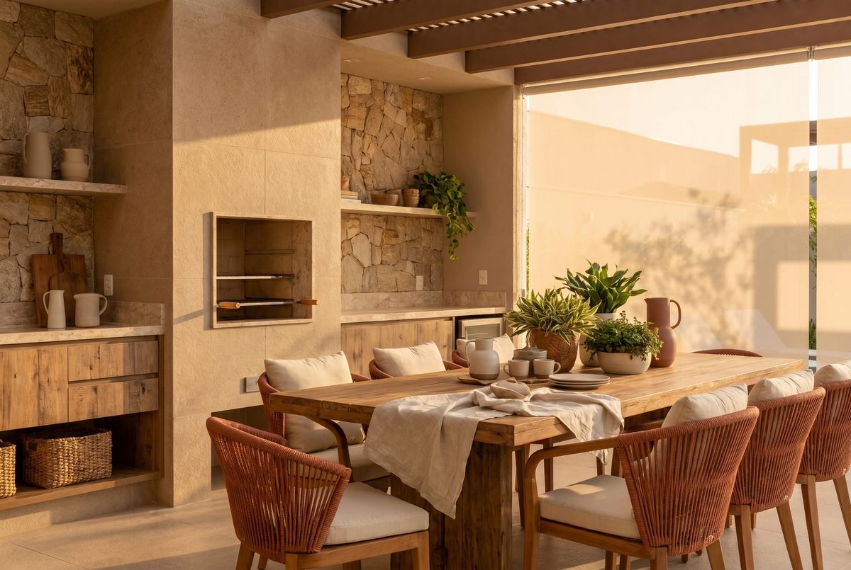 O que Usar para Revestir Churrasqueira?