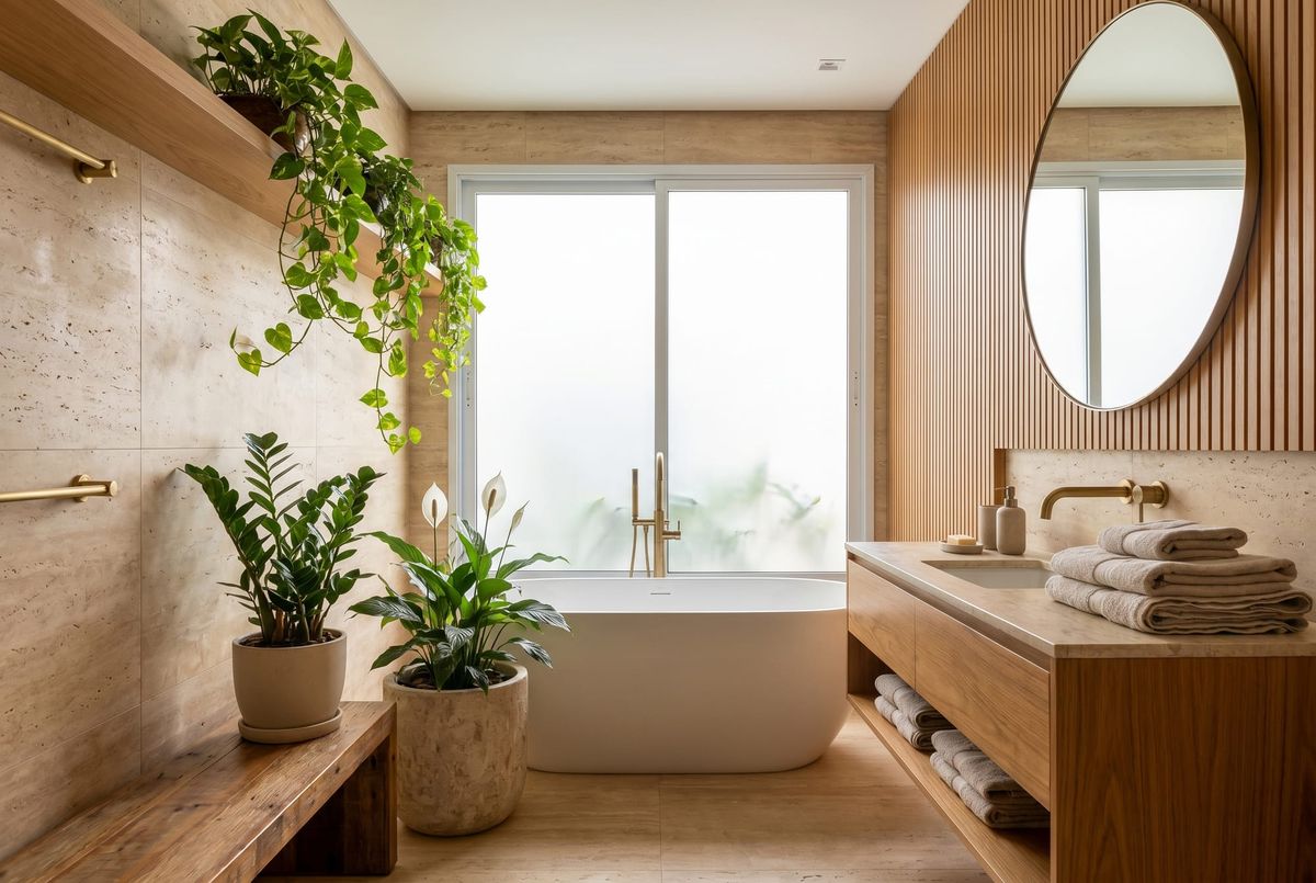 Qual a Melhor Planta para o Banheiro?
