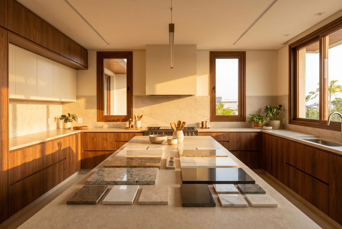 Como Escolher Pedra para Cozinha?