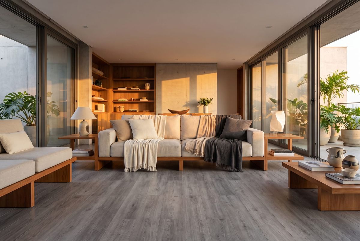 Piso Laminado Cinza: Guia de Escolha e Aplicação 2026