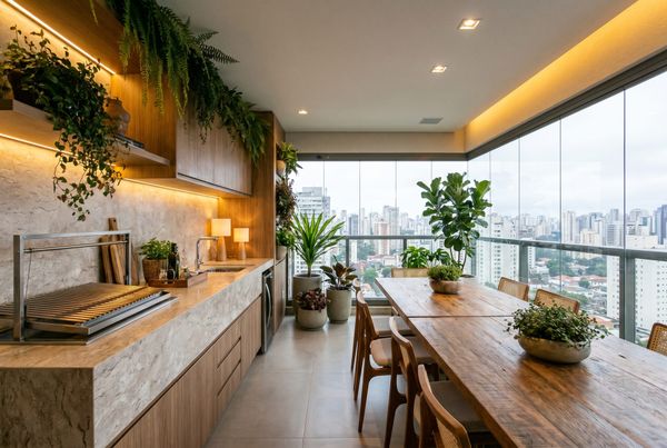 Varanda Gourmet Decorada: Projetos e Ideias 2026