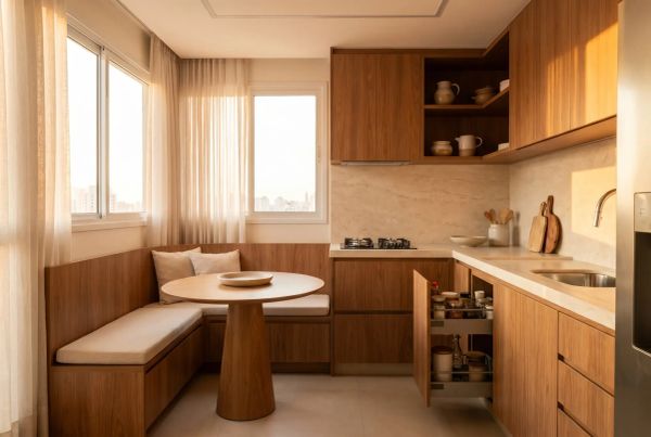 Cozinha Planejada Em L Pequena: Projetos e Ideias 2026