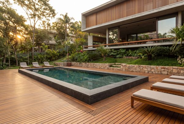Deck Em Madeira Para Piscina: Guia de Escolha e Aplicação 2026