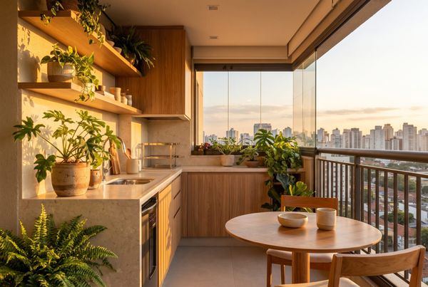 Varanda Gourmet Simples: Projetos e Ideias 2026