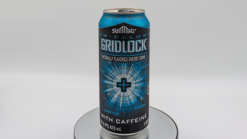 A can of Summit Low Calorie Gridlock