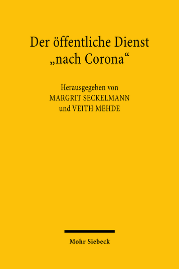 Der öffentliche Dienst »nach Corona«