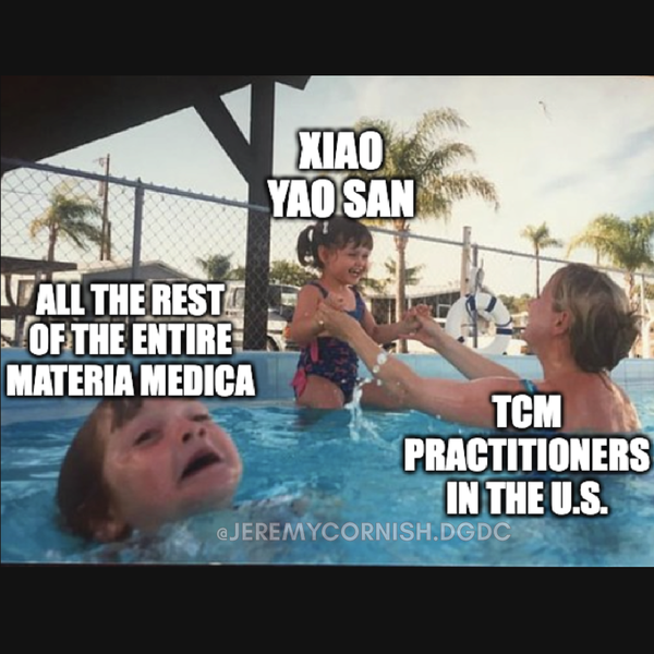 Showing Xiao Yao San the Door?