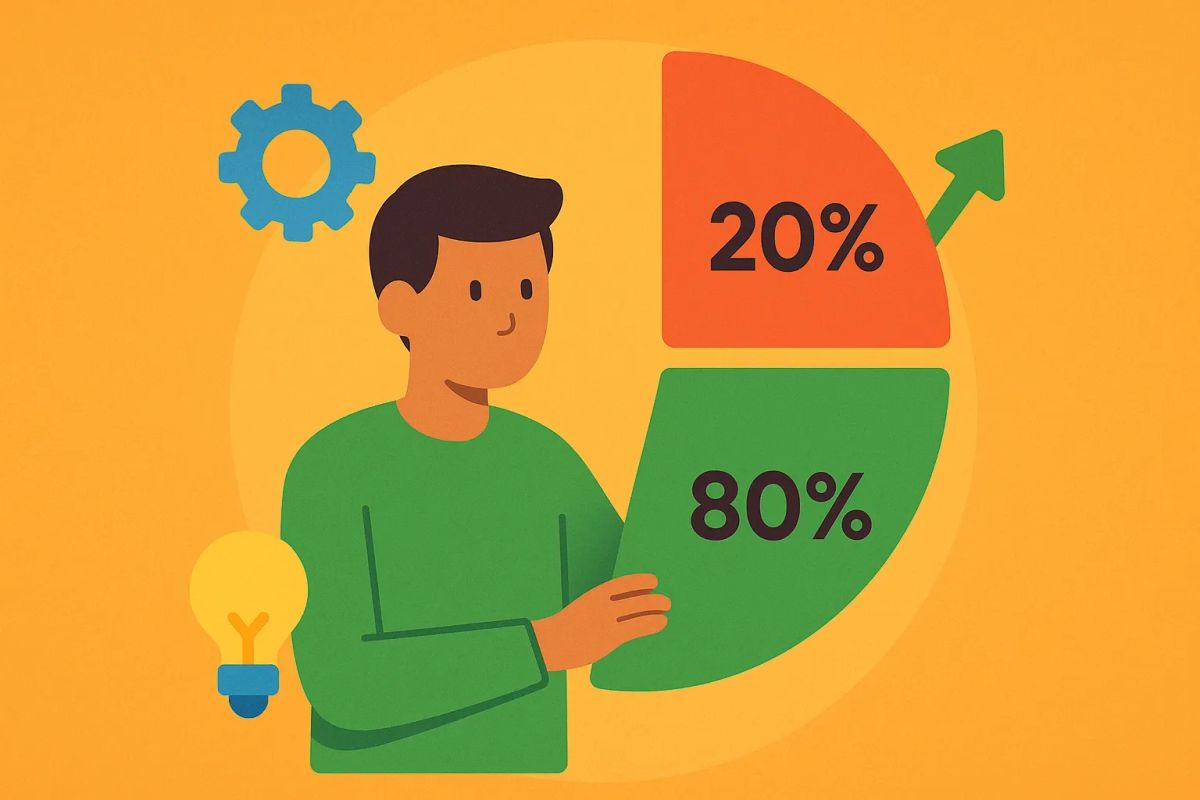 Pareto-metoden – styr 80 procent av resultatet med 20 procent av tiden